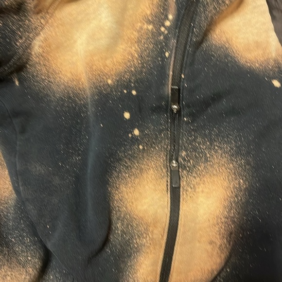 Air Jordan Jacket Hoodie Tie Dyed Bleached Number On Hoodie - Picture 13 of 13